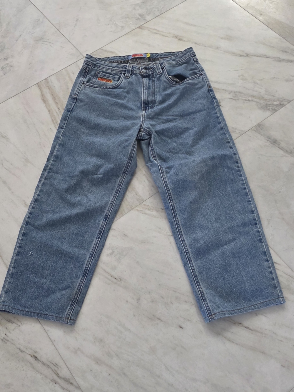 Empyre Men's Blue Denim Jeans - Relaxed Fit